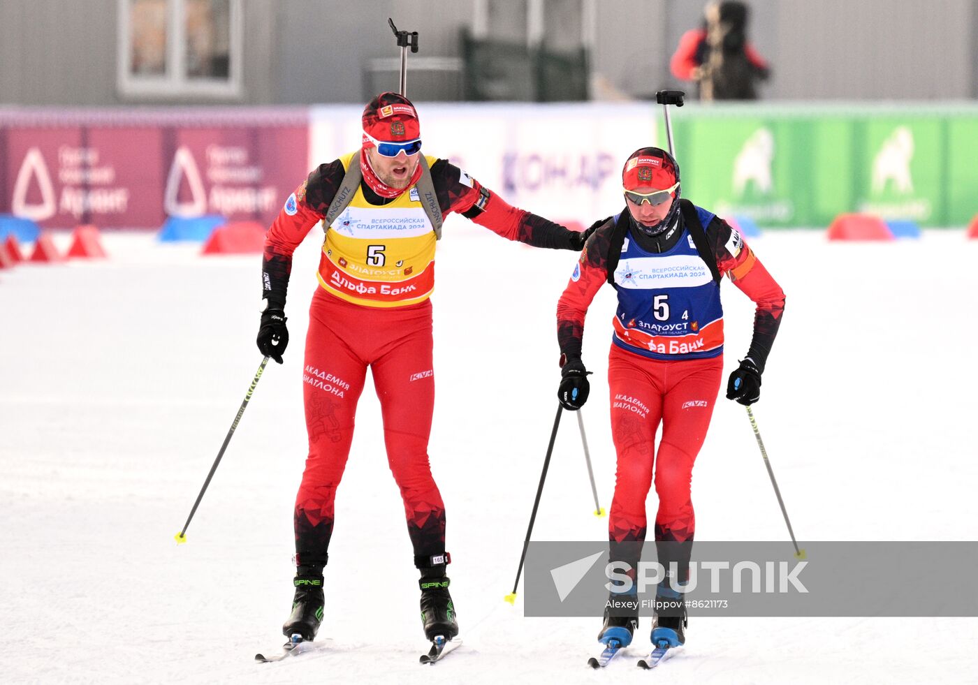 Russia Spartakiad Biathlon Mixed Relay