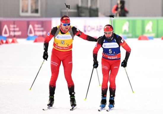 Russia Spartakiad Biathlon Mixed Relay