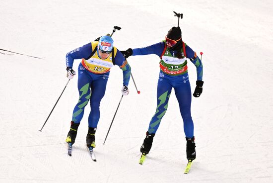 Russia Spartakiad Biathlon Mixed Relay