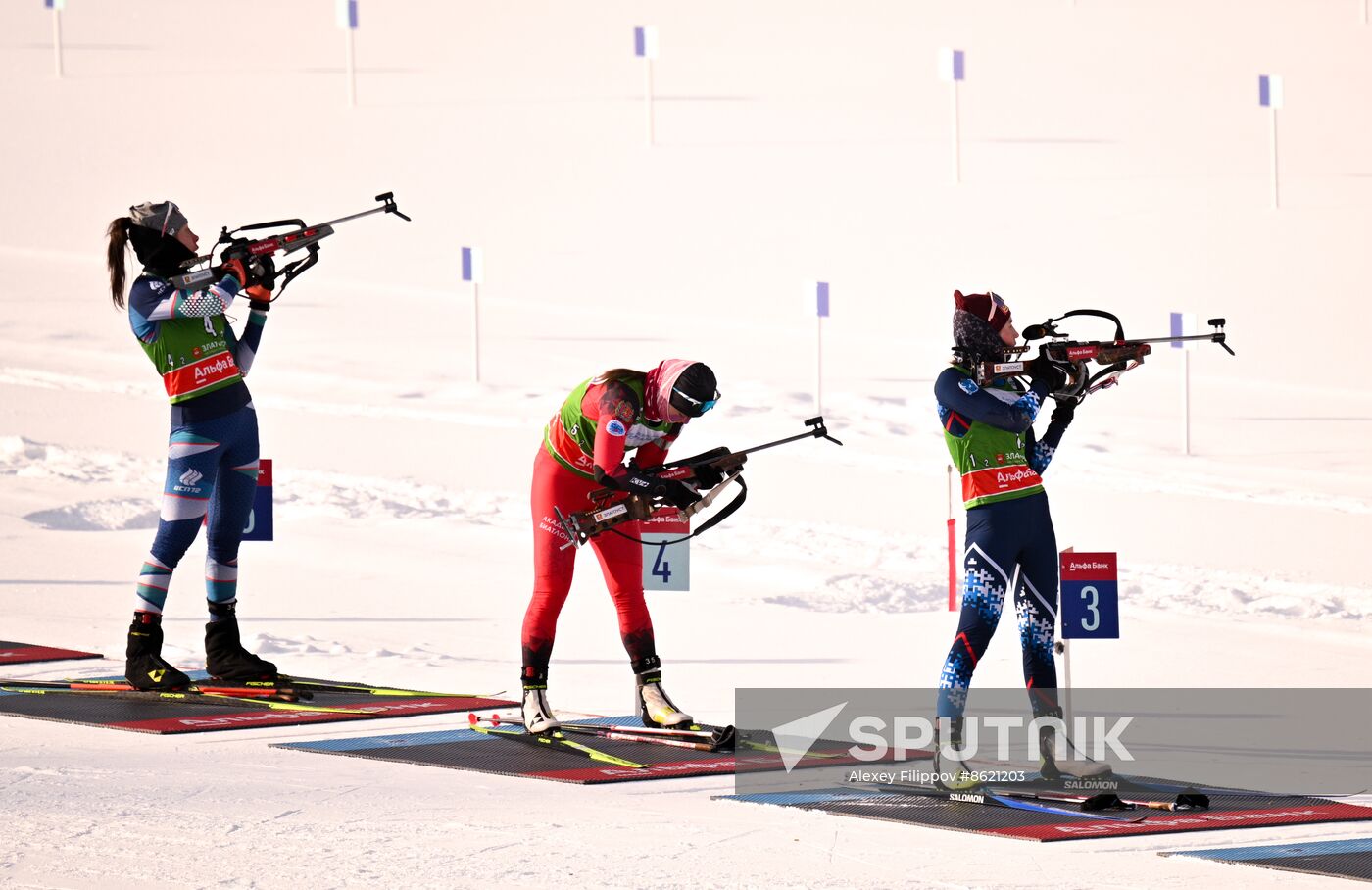 Russia Spartakiad Biathlon Mixed Relay