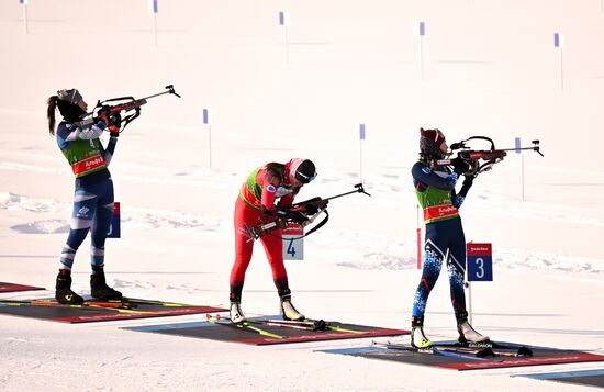 Russia Spartakiad Biathlon Mixed Relay