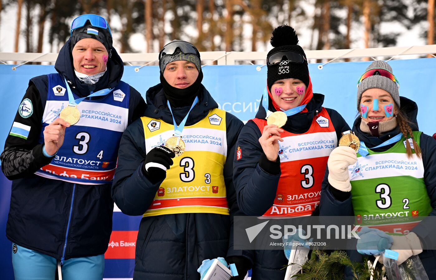 Russia Spartakiad Biathlon Mixed Relay