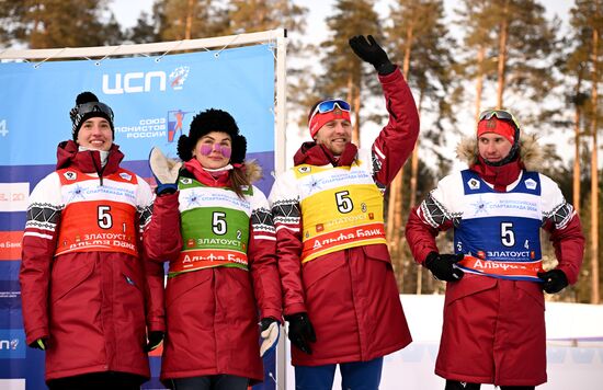 Russia Spartakiad Biathlon Mixed Relay