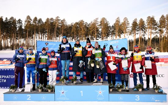Russia Spartakiad Biathlon Mixed Relay