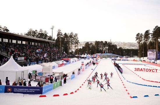 Russia Spartakiad Biathlon Mixed Relay