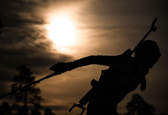 Russia Spartakiad Biathlon Mixed Relay