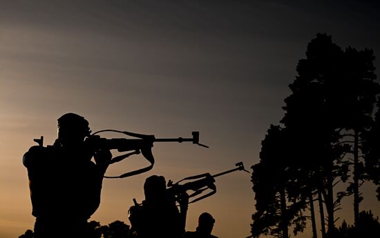 Russia Spartakiad Biathlon Mixed Relay