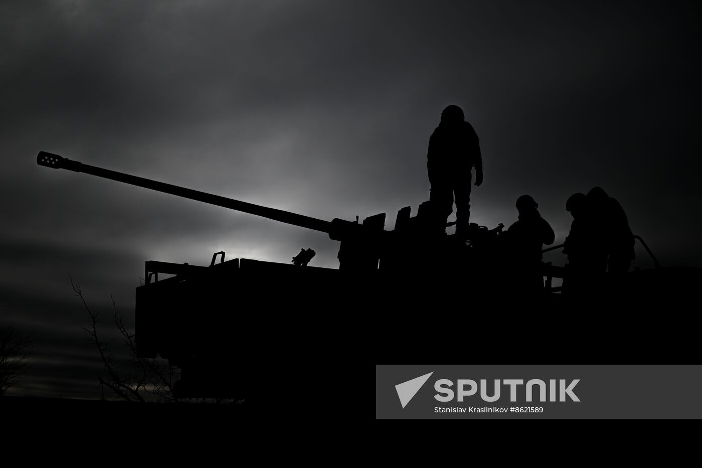 Russia Ukraine Military Operation Artillery Unit