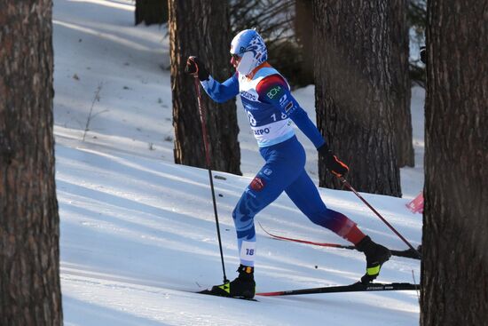 Russia Spartakiad Cross-Country Skiing Men Mass Start