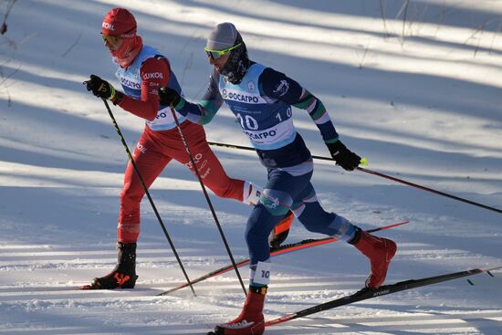 Russia Spartakiad Cross-Country Skiing Men Mass Start