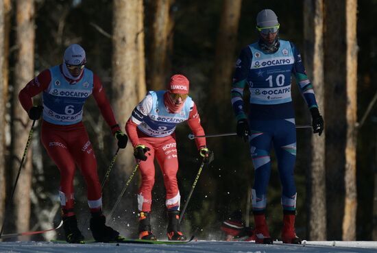 Russia Spartakiad Cross-Country Skiing Men Mass Start