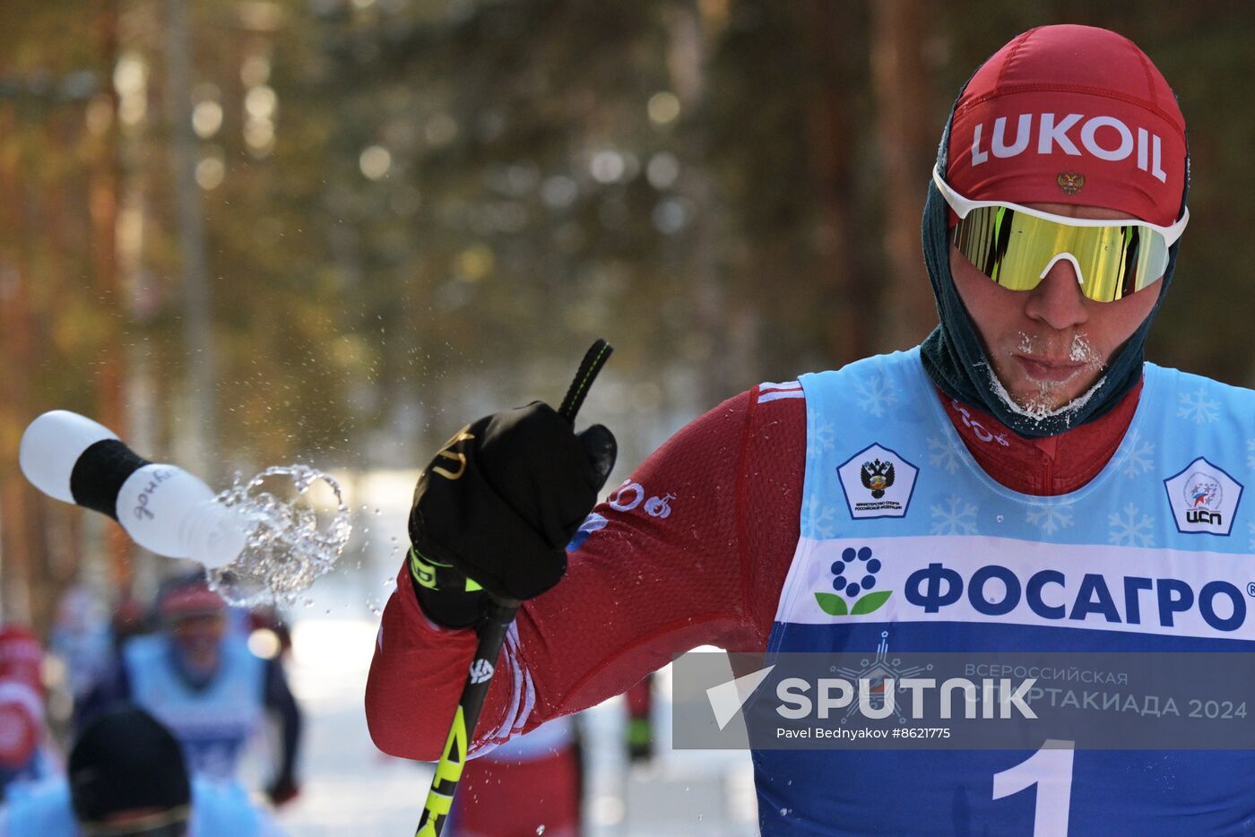 Russia Spartakiad Cross-Country Skiing Men Mass Start