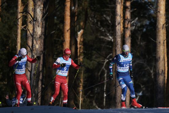 Russia Spartakiad Cross-Country Skiing Men Mass Start