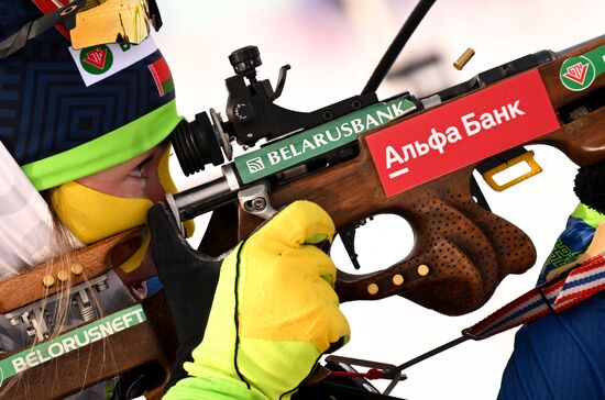 Russia Spartakiad Biathlon Women Relay