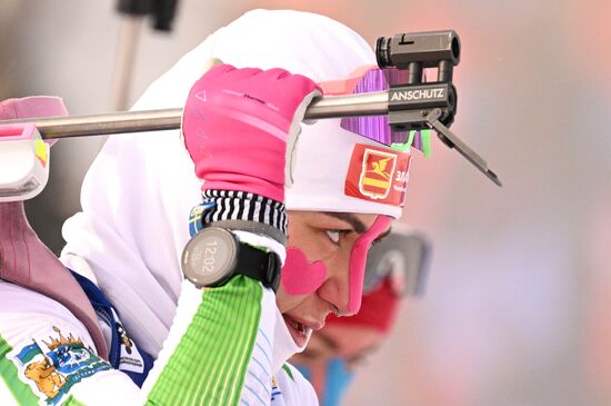 Russia Spartakiad Biathlon Women Relay