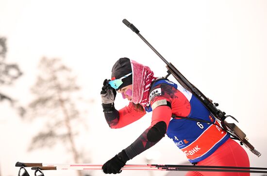 Russia Spartakiad Biathlon Women Relay