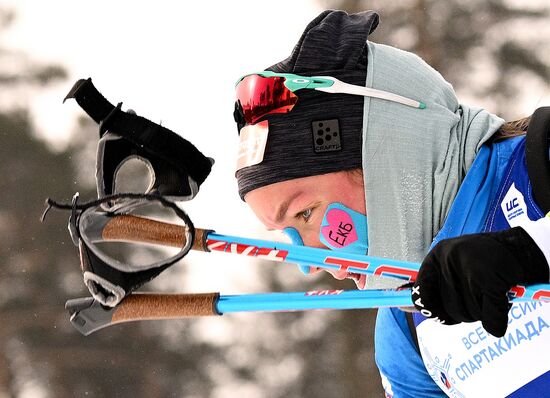 Russia Spartakiad Biathlon Women Relay