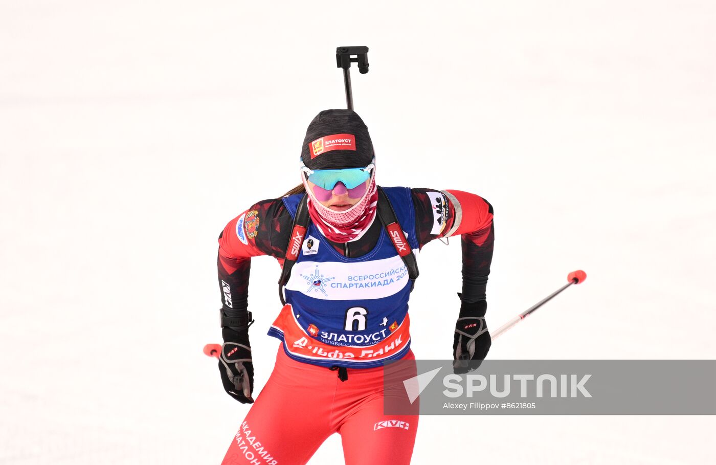 Russia Spartakiad Biathlon Women Relay