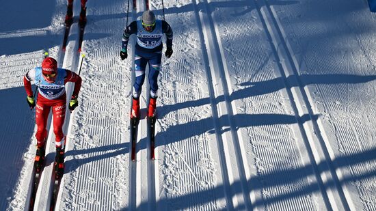 Russia Spartakiad Cross-Country Skiing Men Mass Start