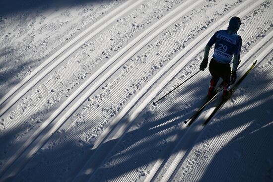 Russia Spartakiad Cross-Country Skiing Men Mass Start