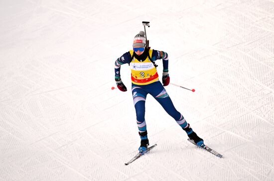 Russia Spartakiad Biathlon Women Relay