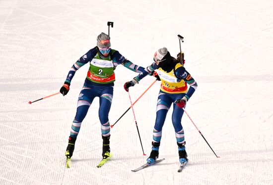 Russia Spartakiad Biathlon Women Relay