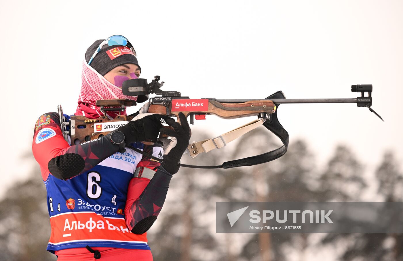 Russia Spartakiad Biathlon Women Relay