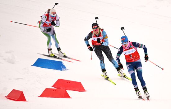 Russia Spartakiad Biathlon Women Relay