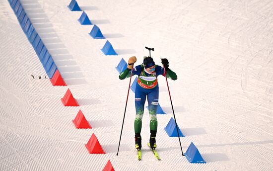 Russia Spartakiad Biathlon Women Relay