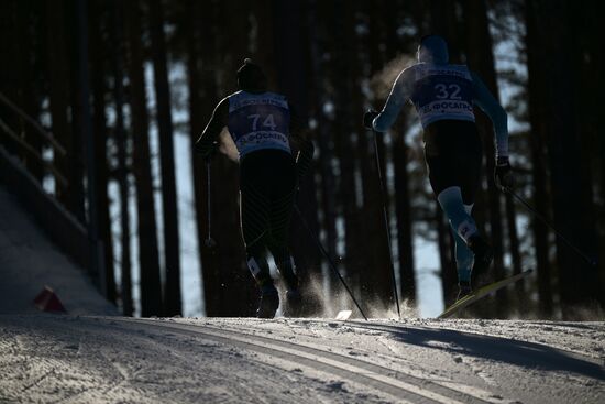 Russia Spartakiad Cross-Country Skiing Men Mass Start