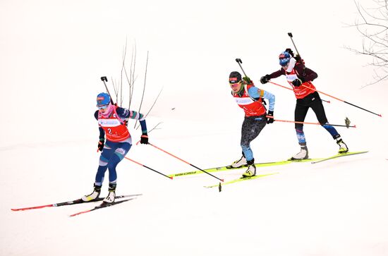 Russia Spartakiad Biathlon Women Relay