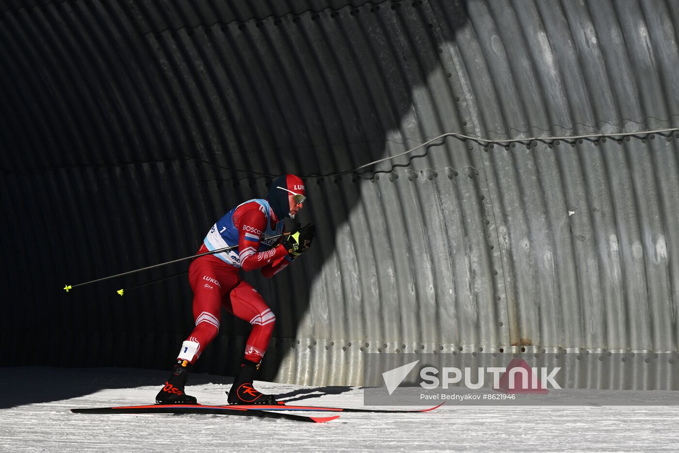 Russia Spartakiad Cross-Country Skiing Men Mass Start