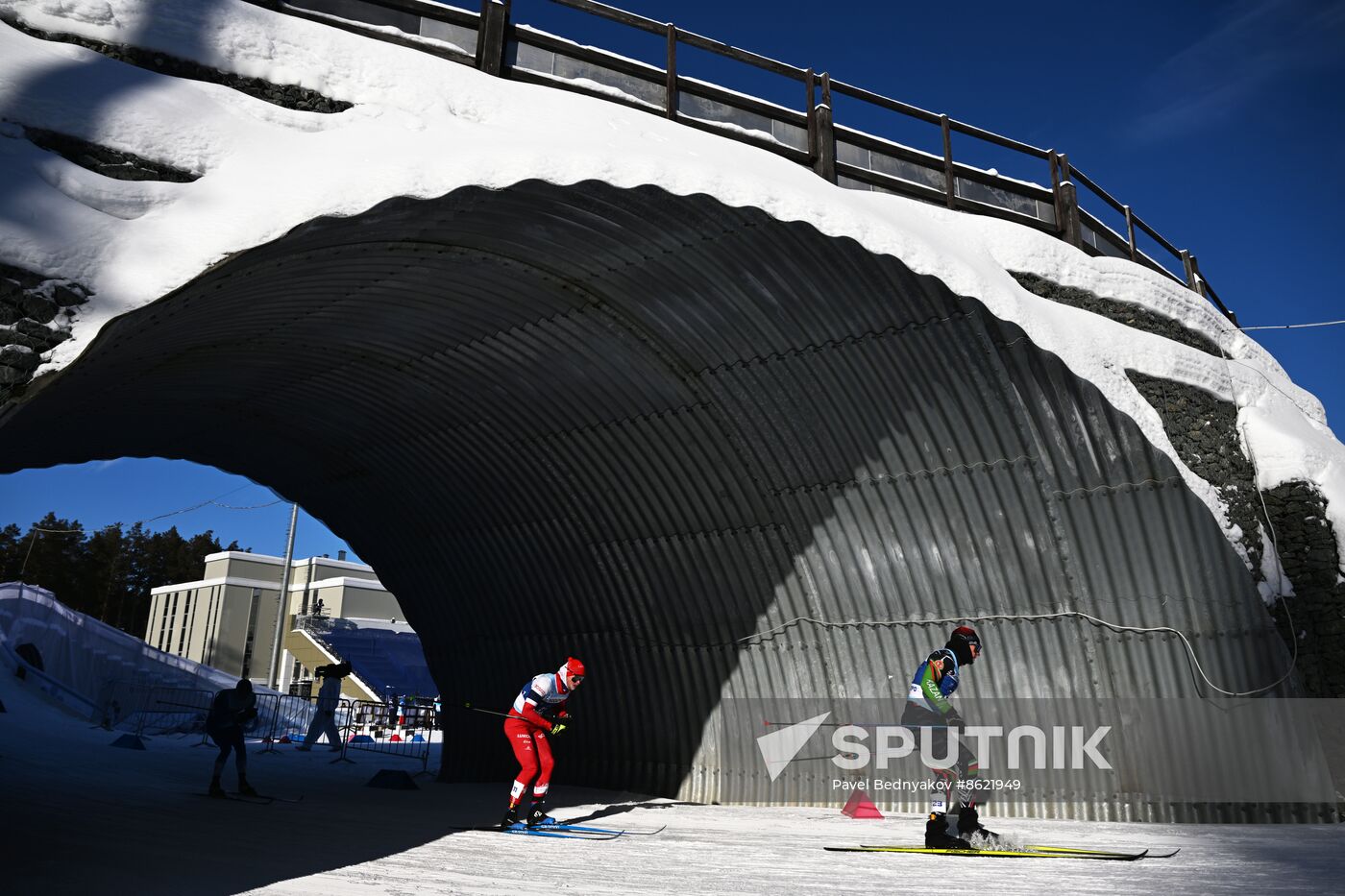 Russia Spartakiad Cross-Country Skiing Men Mass Start