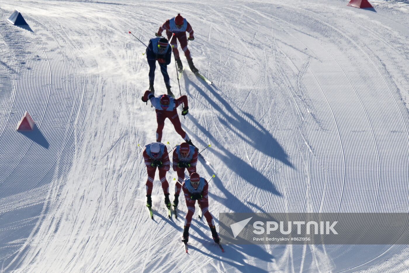 Russia Spartakiad Cross-Country Skiing Men Mass Start