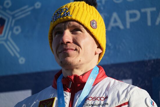 Russia Spartakiad Cross-Country Skiing Men Mass Start