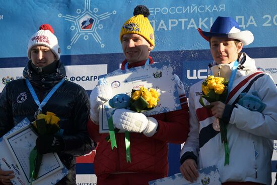 Russia Spartakiad Cross-Country Skiing Men Mass Start