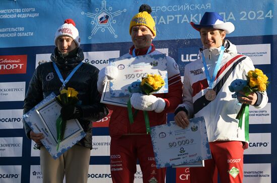 Russia Spartakiad Cross-Country Skiing Men Mass Start