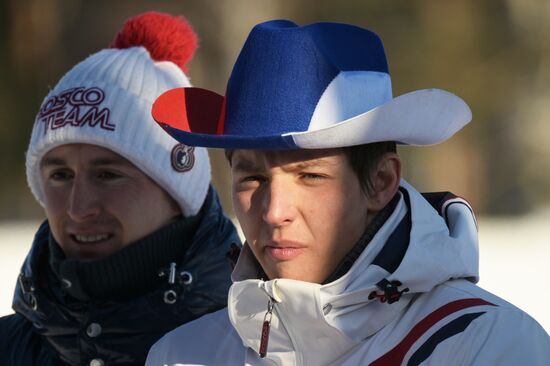 Russia Spartakiad Cross-Country Skiing Men Mass Start