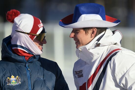 Russia Spartakiad Cross-Country Skiing Men Mass Start