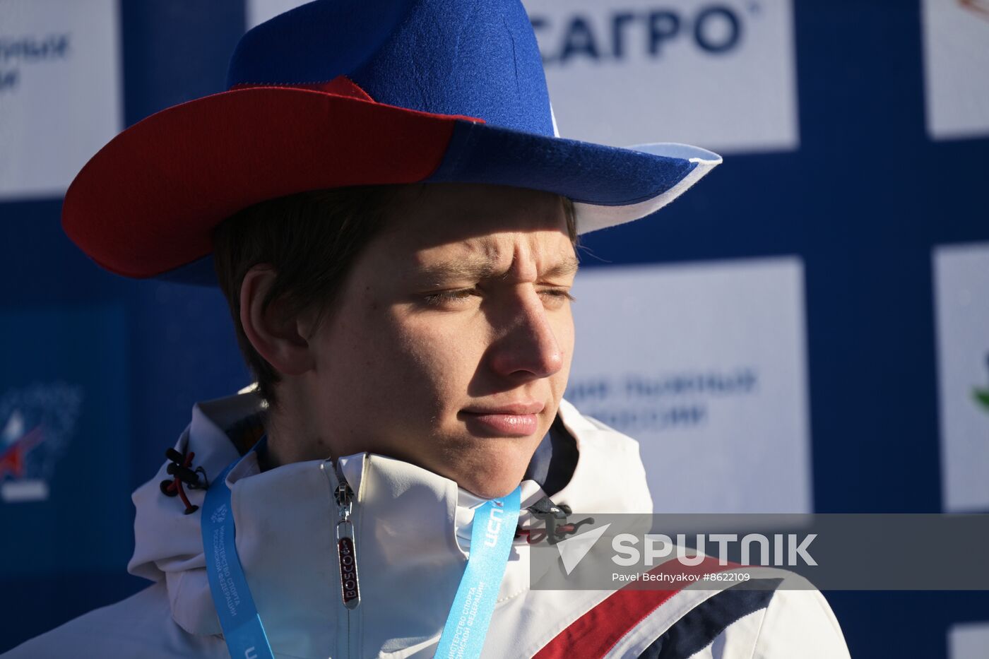 Russia Spartakiad Cross-Country Skiing Men Mass Start