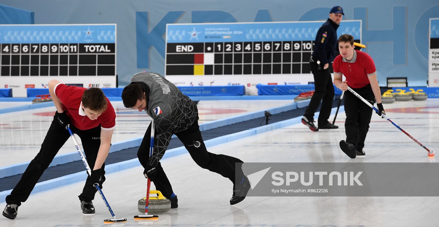 Russia Spartakiad Curling Men