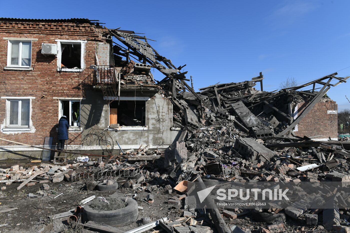 Russia Ukraine Military Operation Shelling