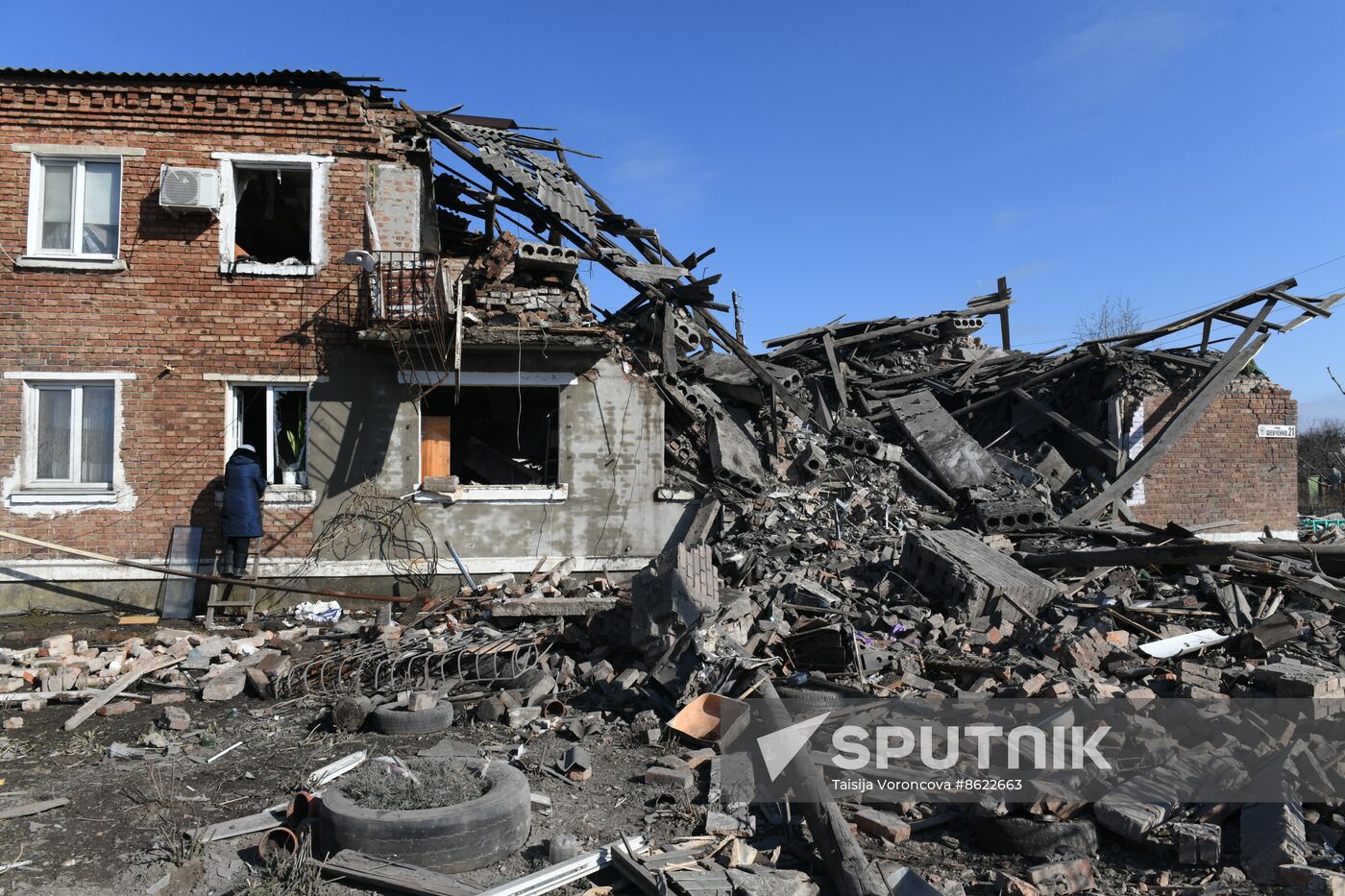 Russia Ukraine Military Operation Shelling