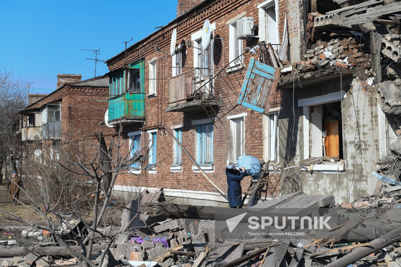 Russia Ukraine Military Operation Shelling