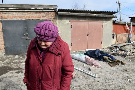 Russia Ukraine Military Operation Shelling