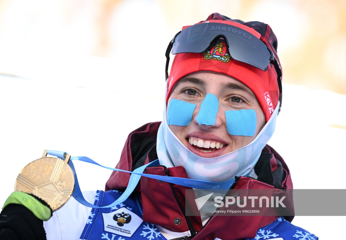 Russia Spartakiad Biathlon Women Mass Start