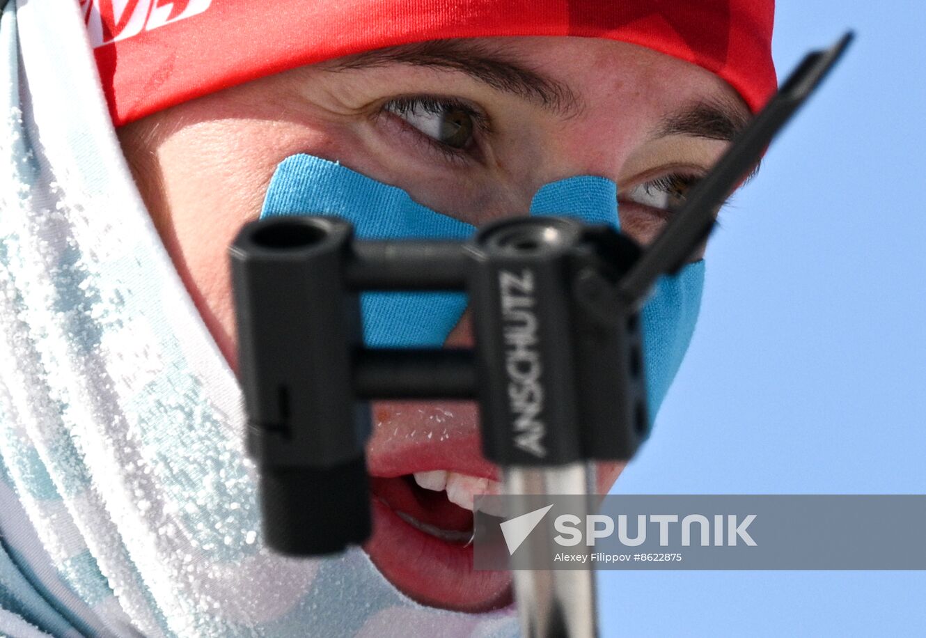 Russia Spartakiad Biathlon Women Mass Start