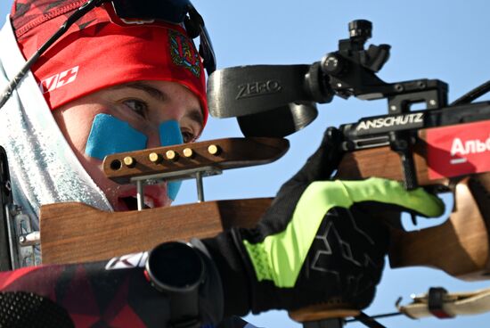 Russia Spartakiad Biathlon Women Mass Start