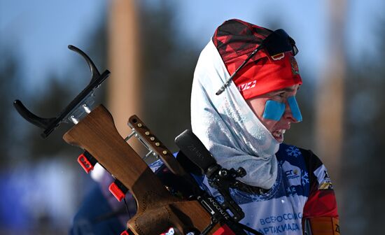 Russia Spartakiad Biathlon Women Mass Start