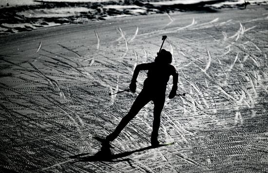 Russia Spartakiad Biathlon Women Mass Start